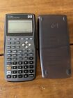HP 40GS Graphing Calculator w/ case HP40GS Graphic. Works  No Charging Cords