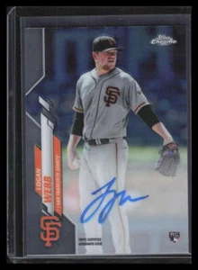 2020 Topps Chrome Rookie Autografi RALW Logan Webb Rookie Auto 147729 - Foto 1 di 2