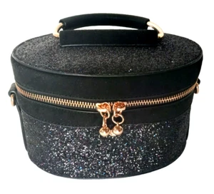 Bolso Cartera Cruzado LC Lauren Conrad Azul Marino Brillo Brillo Perfecto Estado. - Imagen 1 de 14