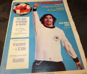 Fußball Woche Nr.19/1973 Gerd Müller/FC Liverpool/Blau Weiß 90 Berlin/Bayern... - Bild 1 von 9