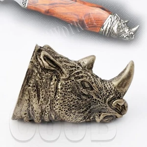 RvD CooB Metall Deutsch Silber Messer Knauf Bolster RHINO - Custom Knives Making - Bild 1 von 1