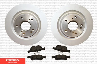 Genuine Honda OEM Rear Brake Rotors and Pad Kit Fits: Civic Type-R 2020-2021 - Image 1 of 4