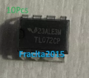 10pcs TL072CP TL072 DIP8 - Imagen 1 de 2