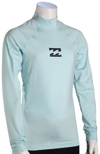 Billabong Boy's All Day Wave LS Rash Guard - Coastal - New - Picture 1 of 1