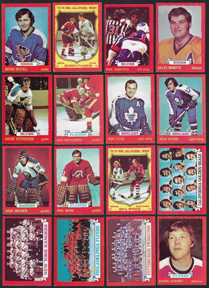 1973-74 O-PEE-CHEE HOCKEY RESPALDO CLARO OSCURO (TÚ ELIGES-OBTÉN 25% DE DESCUENTO ENVÍO GRATUITO-LEER) Foto 1 de 1