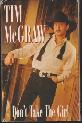 TIM McGRAW: Don't Take the Girl/Welcome to the Club,  Cassette Single Used - Image 1 of 2