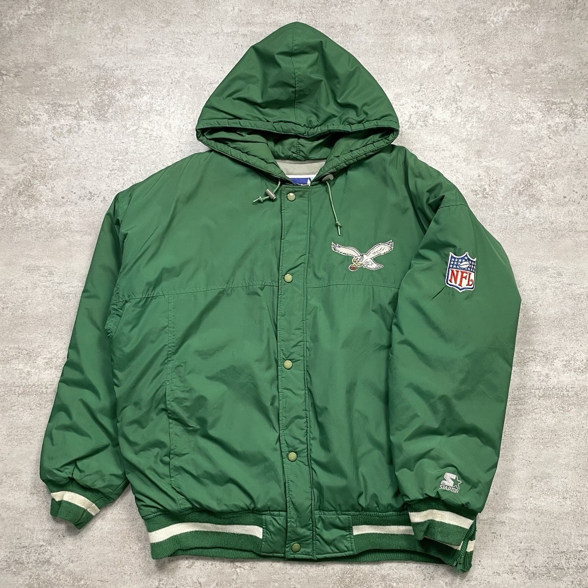 Starter Philadelphia Eagles NFL Jackets for sale | eBay Starter Philadelphia Eagles NFL Jackets for sale | eBay