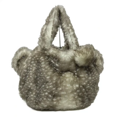 Auténtico bolso de mano franchelippee - blanco gris beige piel falsa Foto 1 de 4