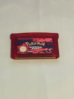 Pokémon Version Rubis Game Boy Advance francais Ds - Photo 1/4