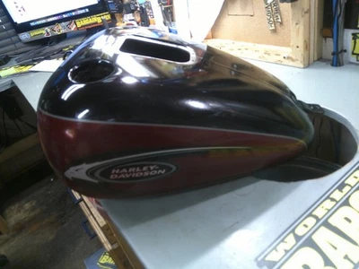 100 aniversario 03 Harley Fat Boy Softail FLSTFI OEM tanque de combustible gasolina Foto 1 de 4