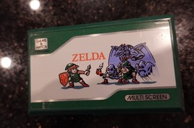 Nintendo Game & Watch Multi Screen Zelda Handheld Electronic Game ZL-65 MINT  A5