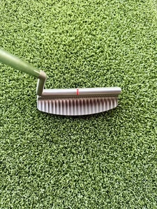 Honma SAKATA LAB CNC Premium Putter AURORA Blade Silver 34in Steel Shaft NICE! - Picture 1 of 8