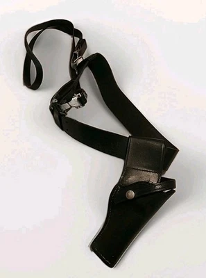 Coldre de Couro Preto Don Hume Jordan H216 No. 14" - Imagem 1 de 4