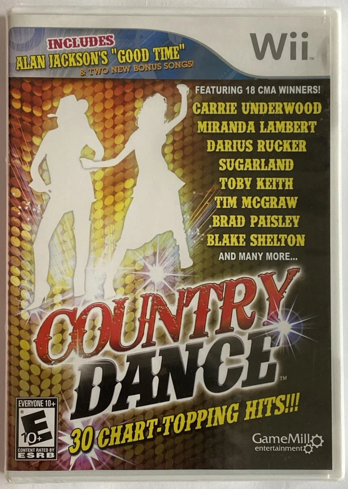 Country Dance Wii Nintendo (2011) Game Brand New Factory Sealed - Image 1 of 1