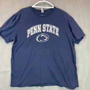 Camiseta Gildan Penn State Para Hombre XL Azul Marino Estilo Suave Camiseta Universitario Gráfico Top Informal - Imagen 1 de 7