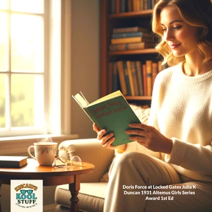 Doris Force at Locked Gates Julia K Duncan 1931 Altemus Girls Series Award 1stED - Foto 1 di 14