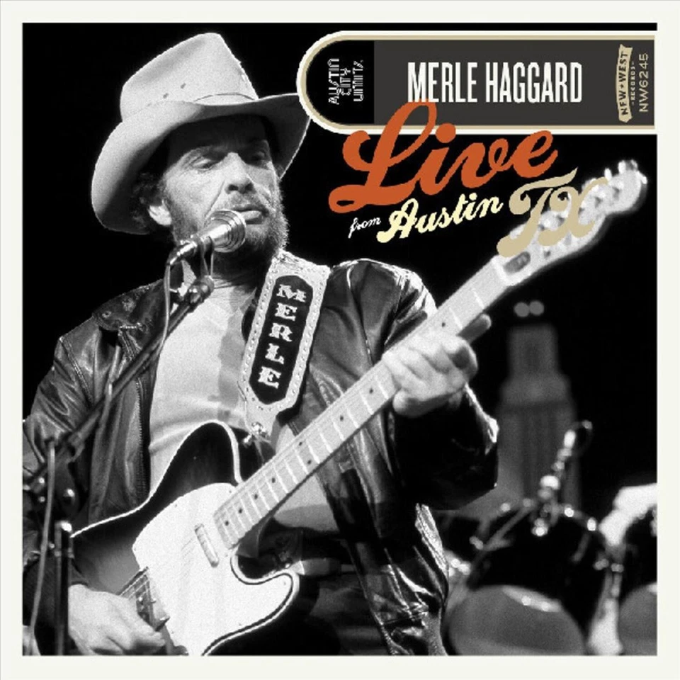 MERLE HAGGARD LIVE FROM AUSTIN, TX 1985 NEW LP - Image 1 of 1
