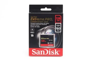 SanDisk 128GB CF ExtremePro CompactFlash Card 160MB/S - Picture 1 of 1
