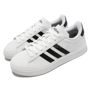 adidas Grand Court 2.0 White Black Men Unisex Casual Lifestyle Shoes GW9195 - Imagen 1 de 8