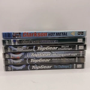 Top Gear DVD Bundle x6 Jeremy Clarkson Richard Hammond James May -Region 2 - Imagen 1 de 7