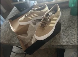 ADIDAS SKATEBOARDING MATCHBREAK SUPER SKATE SHOES CARDBOARD IVORY - Picture 1 of 3