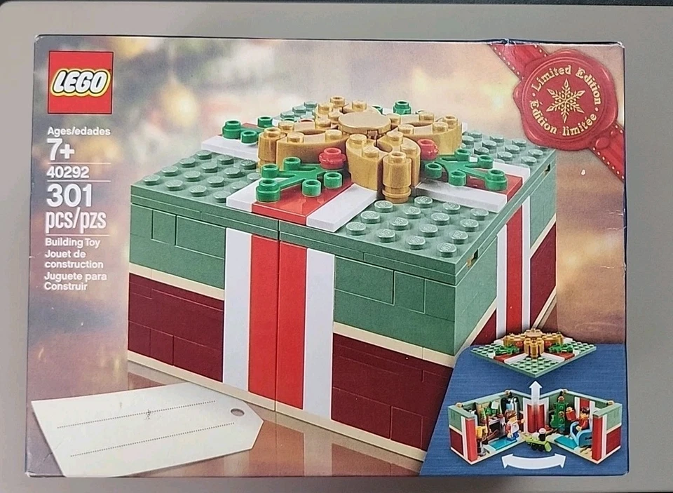 LEGO 40292 Christmas Gift Box - Limited Edition (New) - Retired - Image 1 of 1