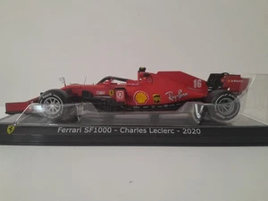 006 Perfect 1/24 F1 Ferrari SF1000 Leclerc 2020 Centauria Panini Atlas Salvat - Foto 1 di 7
