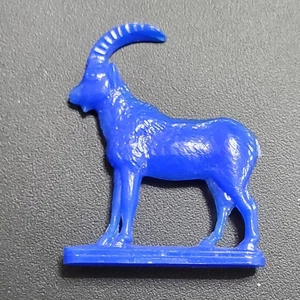 1953 blue IBEX Alphabet Animal Nosco Type II CRACKER JACK PRIZE Z-1179 - Picture 1 of 2