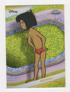 2025 Topps Chrome Disney Yellow Mini Diamond Refractor Mowgli - Jungle Book #105 - Bild 1 von 2