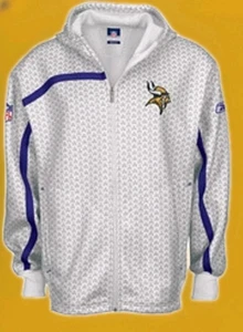 Chaqueta con Capucha Minnesota Vikings Reebok "CONFLICT" DEFENDER EL NORTE Para Hombres XXL 2XL - Imagen 1 de 8