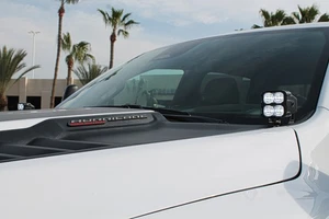 M&R kit compatible with - 2019-2024 RAM 1500 Rebel Hood Mount/Ditch Lights - PRO - Picture 1 of 12
