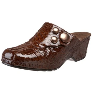 Helle Comfort Amorea Clogs Shoes Brown 41 10.5 - Picture 1 of 5
