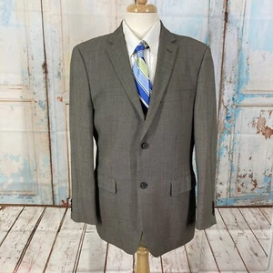 Giorgio by Giogio Cosani Suit Wool Cashmere Blend Mens Size 42R Birdseye - Picture 1 of 13