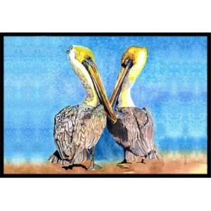 Carolines Treasures 8539-JMAT 36 x 24 in. Pelican Indoor Or Outdoor Doormat - Picture 1 of 1