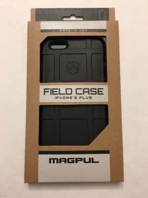 Capa Magpul Field para Apple iPhone 6+/6S+ semi rígida, preta, fabricada nos EUA - Imagem 1 de 4