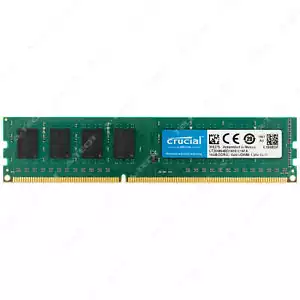 Crucial 16GB DDR3L 1600 MHz PC3-12800 DIMM Desktop Memory RAM (CT204864BD160B) - Picture 1 of 2