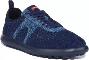 Camper Pelotas XLF Xlite da uomo casual stringata blu navy taglia UK 7-12 - Foto 1 di 12