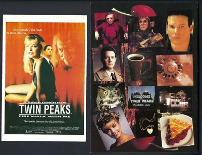 TWIN PEAKS FIRE WALK WITH ME ORIGINAL 1990'S POST CARDS PROMO - Image 1 of 4