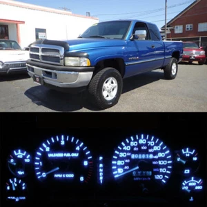 Gauge Cluster LED Dashboard Bulbs Ice Blue For 1994 1997 Dodge Ram 1500 2500 - Picture 1 of 7