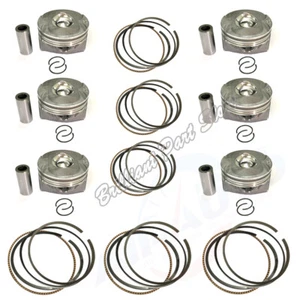 6X Engine Piston Rings Fit For LR4 Range Rover Jaguar 3.0T 306PS AJ126 2013+ - Picture 1 of 9