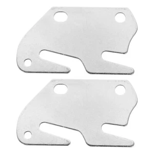 2pcs Wood Bed Rail Hook Plates Furniture Connector Brackets Metal Frame Hinge... - Picture 1 of 9