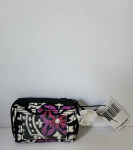 Vera Bradley RFID Petite Zip Around Wallet, Scroll Medallion Paisley Black  - Bild 1 von 9