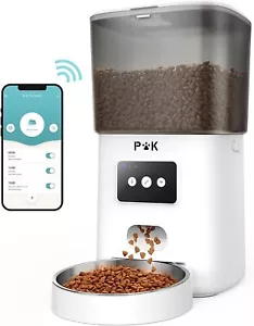 Distributore Automatico Cibo Gatti Cani, 6L WIFI Dispenser tramite app 15 pasti - Foto 1 di 9