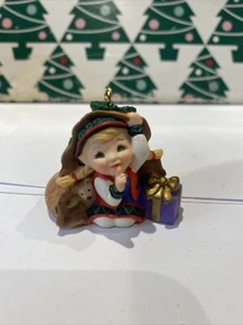 Curious The Elf’ Christmas Tree Hallmark Keepsake Ornament New In Box - Picture 1 of 12