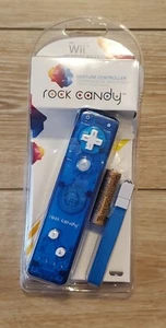 Rock Candy Blueberry Boom V2.2 Blue Controller Nintendo Wii Remote Brand New - Picture 1 of 8