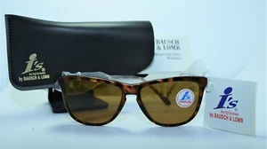 Neu mit Etikett selten I's by B&L Bausch Lomb Schildpatt Gestell W1556 braune Gläser Herren Damen - Bild 1 von 5