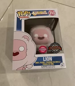 Steven Universe - Lion (Flocked) EXCLUSIVE Funko Pop Vinyl Figure NEW +PROTECTOR - Picture 1 of 6