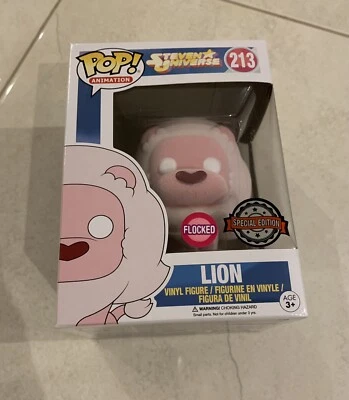 Steven Universe - Lion (Flocked) EXCLUSIVE Funko Pop Vinyl Figure NEW +PROTECTOR Foto 1 de 4