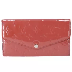 Louis Vuitton Sarah Monogram Vernis Long Wallet M90429 Viu Rose - Bild 1 von 7