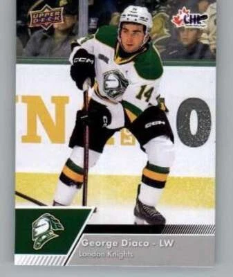 2022-23 Upper Deck CHL #202 George Diaco London Knights - Image 1 of 2